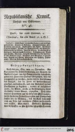 (Nro. 46 - Nro. 50)