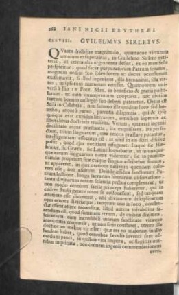 CXLVIII. Guilelmus Sirletus.