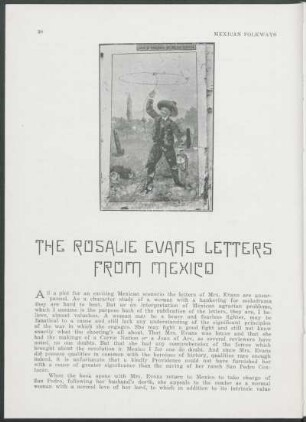 The Rosalie Evans letters from Mexico