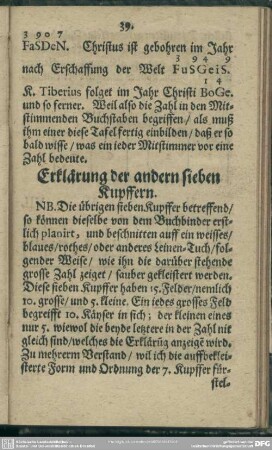 Erklärung der andern sieben Kupffern