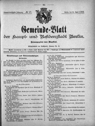 1898,17: No. 17, 24. April 1898
