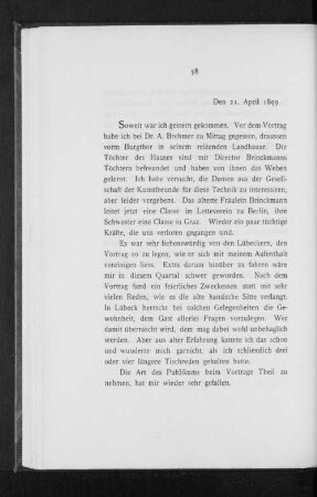Den 21. April 1899
