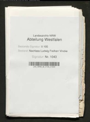 Dankschreiben und Stimmen zum Erscheinen der Vincke-Biographie Bodelschwinghs