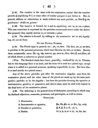 §85. - Of the Plural Number