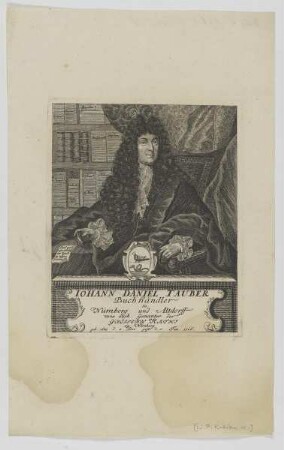 Bildnis des Iohann Daniel Tauber