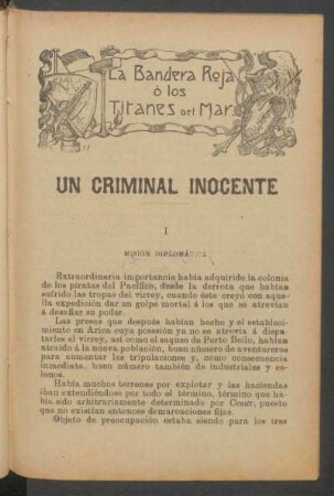 I - Misión diplomática