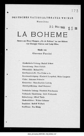 La Boheme