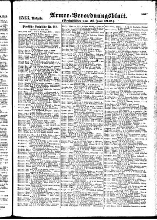 1513.Ausgabe. Donnerstag, 21. Juni 1917