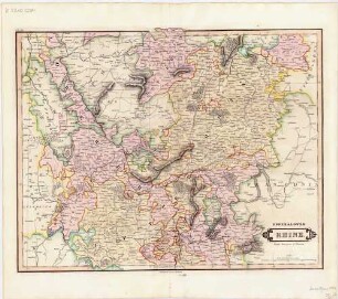 Upper & Lower Rhine : Partly Provinces of Prussia