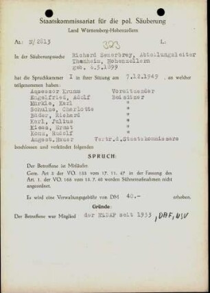 Sauerbrey, Richard