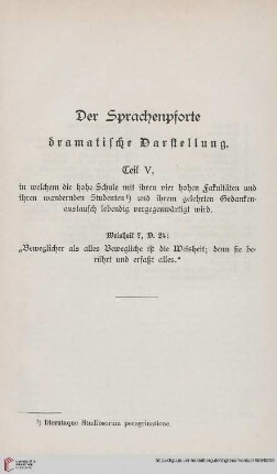 Der Sprachenpforte dramatische Darstellung Teil V […]