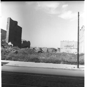 Negativ: Gelände, Grunewaldstraße 30, 1952