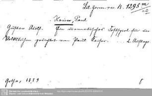 Literatura Germanica recentior B 1295.m: Literatura Germanica recentior B 1295.m