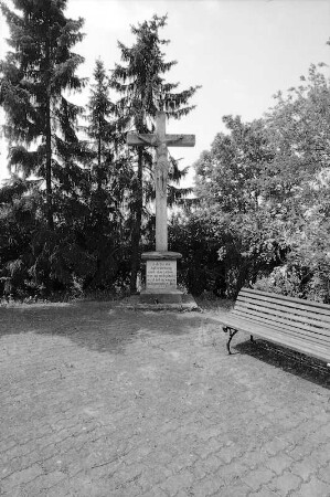 Friedhofskreuz (Friedhofskreuz); Eiterfeld, Am Kreuzgarten