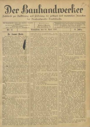 10. April 1897, Nr. 15
