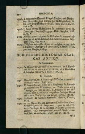 192-211, Scriptores historiae graecae antiqu - Scriptores historiae Byzantinae et Turcicae