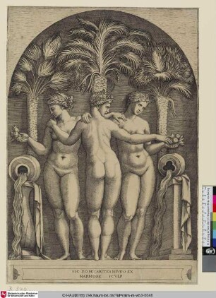 [Les trois Graces; Die drei Grazien]