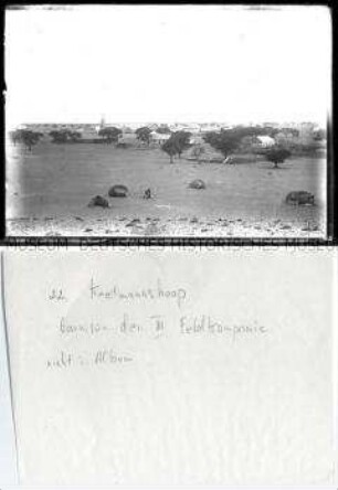 Garnison der III. Feldkompanie der Schutztruppe für Deutsch-Südwestafrika in Keetmanshoop