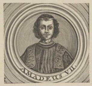 Bildnis des Amadeus VII., Herzog von Savoyen