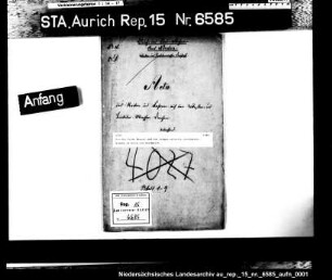 Die der Firma Weyers und von Lengen erteilte Löschgenehmigung im Hafen von Norddeich