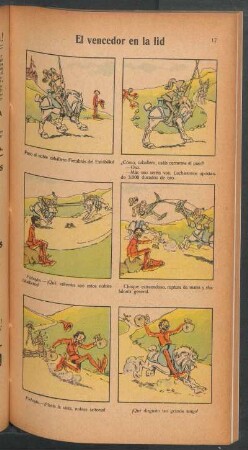 El vencedor en la lid - [Cómic]