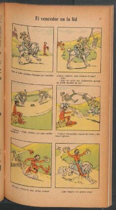 El vencedor en la lid - [Cómic]