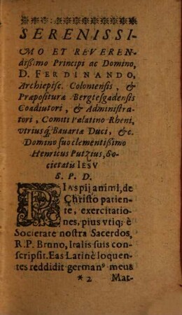 R.P. Vincentii Brvni, Societatis Iesv, Meditationes, De Praecipvis Mysteriis Vitae et Passionis D. N. Iesv Christi : Cum Veteris Testamenti Figuris, & Prophetijs, varijsque Documentis ex quoque Euangelio depromptis, Nunc ex Italico in Latinum translatae, 3. Meditationes In Passionem Et Resvrrectionem D.N. Iesv Christi