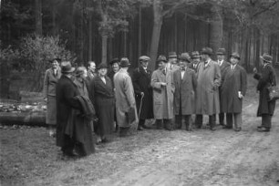 Betriebsausflug : Gruppenbild bei einem Betriebsausflug nach Rohrbach