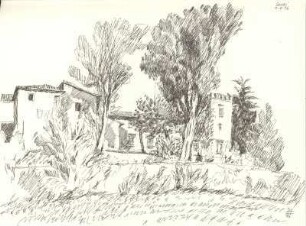 Park der Villa Senni