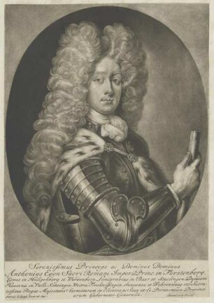 Bildnis des Anthonius Egon Fürstenberg