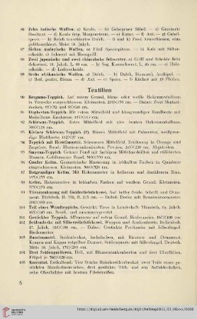 Textilien (Nr. 90-105)