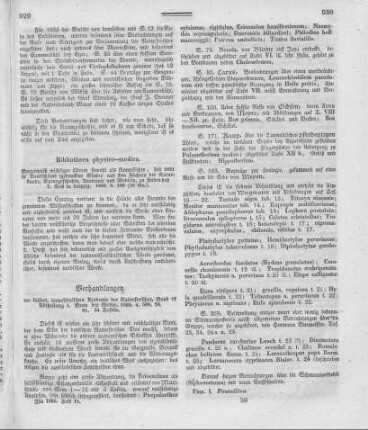 Verhandlungen der kaiserl. leopoldinischen Academie der Naturforscher. - Bonn : Weber. - Band 17, Abtheilung 1, 1835