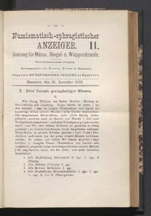 11. 30. November 1898