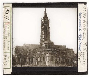Toulouse, St. Sernin: Aussenansicht (Stoedtner-Nr. 102147)