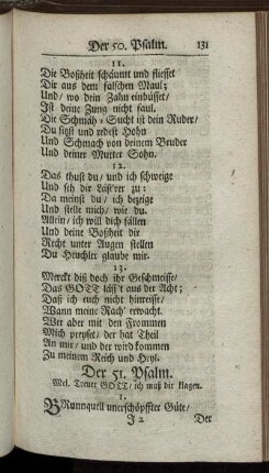 Der 51. Psalm. - Der 60. Psalm.