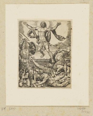 Auferstehung Christi, Blatt 28 der Folge "Leben und Leiden Christi"