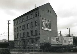 Dresden-Altstadt. Wohnhaus, Rosenstraße 63 (Ende 19. Jahrhundert). Straßenansicht