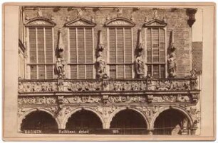 Rathaus, Bremen: Detailansicht
