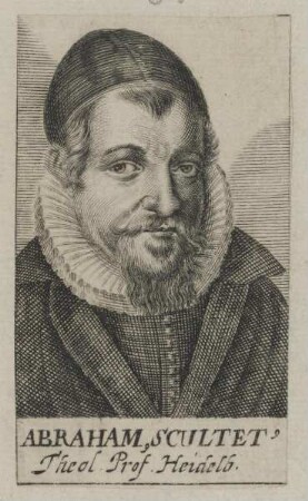 Bildnis des Abrahamus Scultetus