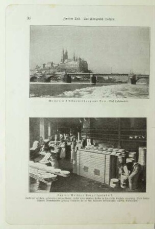 Aus der Meißner Porzellanfabrik