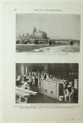 Aus der Meißner Porzellanfabrik