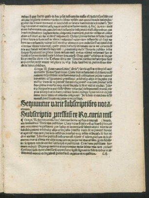 Sequuntur varie subscriptiones notariorum.