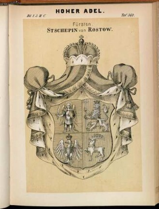 Taf. 362. Fürsten Stschepin von Rostow.