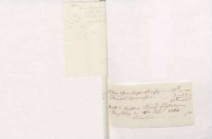 Amand König an Karoline Luise von Baden (Straßburg)