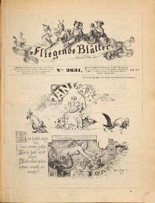 Fliegende Blätter. 104 = Nr. 2631 - 2656. 1896