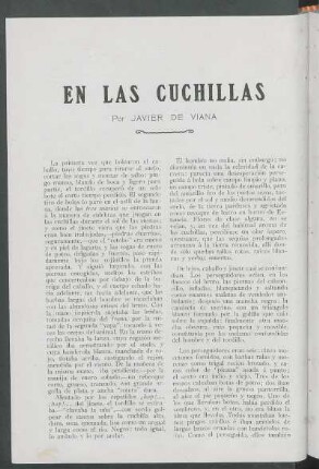 En las Cuchillas