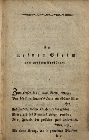 Urania über Gott, Unsterblichkeit und Ewigkeit : Ein lyrisch-didactisches Gedicht in sechs Gesängen