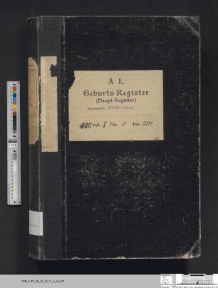 Geburtsregister Stadt Frankfurt (Oder) 1880, Urkunde 1-501