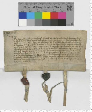 Die Testamentsvollstrecker des früheren Lübecker Bürgers Hermen Czirenberge bekennen, dass der Lüneburger Rat ihnen die Weihnachten [1428] fälligen 35 Mark Lübisch bezahlt hat.