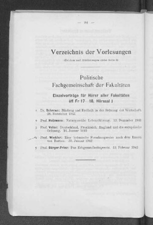 Politische Fachgemeinschaft der Fakultäten